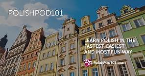 Basic Polish Grammar - PolishPod101
