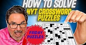 FRIDAY's NY Times Crossword Puzzle [Full Walkthrough]