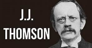 JJ Thomson biography || first atomic model || plum pudding model