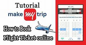 Make my Trip Flight Booking |How to Book Flight Ticket in MakeMyTrip