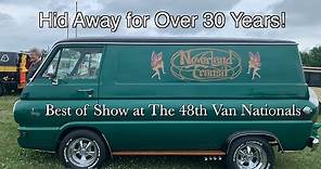 1965 Dodge A100 Custom Van. "Neverland Transit" Best of Show, Best in Class and Light Show.