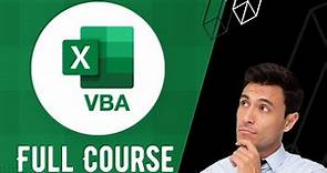 Microsoft Excel VBA Tutorial | Full Course