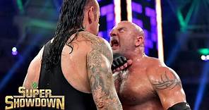 Goldberg drops The Undertaker with two brutal Spears: WWE Super ShowDown 2019