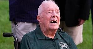 Mickey Mouse te desea un feliz cumpleaños 99 presidente Jimmy Carter (Leer Descripcion)