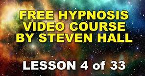 Video #4 How to Hypnotise People, Complete FREE online Hypnosis course by Steven Hall