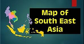 Map of Southeast Asia: Explore Countries, Capitals, and Diversity in Southeast Asia!