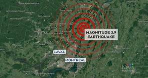 3.9-magnitude earthquake hits part of Quebec