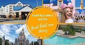 The Fairfield Inn & Suites Orlando Lake Buena Vista (Hotel & Room Tour)