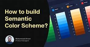 What is Semantic Color Scheme using Eva Color scheme generator