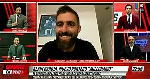 Aquí En Vivo - Alain Baroja el nuevo portero "Millonario"...