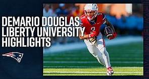 Demario Douglas College Highlights, Liberty, WR| New England Patriots 2023 NFL Draft Pick