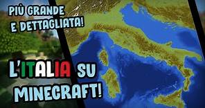 La Nuova Mappa dell'ITALIA in Minecraft! - ULTIMA VERSIONE 2020