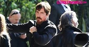 Christian Bale & His Wife Sibi Blazic Arrive At The AFI Awards Luncheon In Beverly Hills, CA