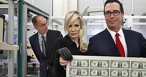 ‘Like Bond villains’: What happened when Steven Mnuchin and his wife posed with a sheet of money