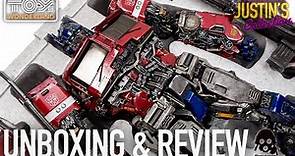 Transformers Bumblebee Optimus Prime Threezero Premium Scale Unboxing & Review