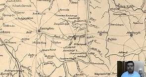 Western Tennessee History and Map (1865)