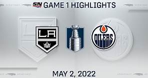 NHL Playoff Highlights | Kings vs. Oilers | Game 1 - May 2, 2022