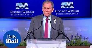 George W. Bush opens up on the death of his mother Barbara - Daily Mail