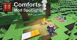 Comforts - Sleeping Bags and Hammocks || Minecraft Mod Spotlight