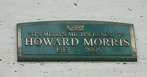 Actor Howard Morris Grave Hillside Memorial Park Culver City LA California USA May 18, 2023