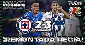 Resumen y goles | Cruz Azul 2-3 Monterrey | Liga Mx - CL2023 J2 | TUDN