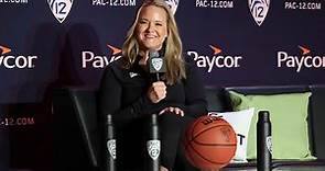 Lynne Roberts Press Conference | 2023 Pac-12 Women’s Basketball Media Day | Utah