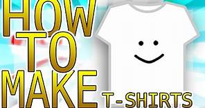How to make T-SHIRTS for FREE! (ROBLOX) (EASY!)