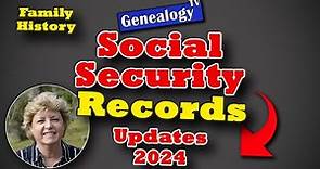SSDI Social Security Death Indexes for Genealogy