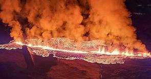 Comienza erupción volcánica tras terremoto en Islandia