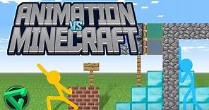 LA NUEVA ANIMACIÓN MÁS ÉPICA - "Animation VS Minecraft" | iTownGamePlay