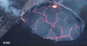 Kīlauea Summit Eruption | Lava Returns to Halemaʻumaʻu