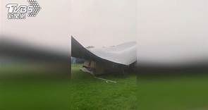 忽然就一陣狂風暴雨！營地9頂帳篷飛了　比颱風還要猛│TVBS新聞網
