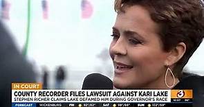 Kari Lake responds to lawsuit Richer defamation lawsuit