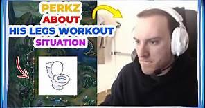 PERKZ About His LEGS WORKOUT Situation 👀