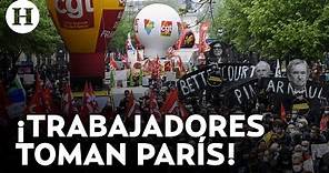 Día del Trabajo | París, Francia, reporta protestas y enfrentamientos para exigir mejoras salariales