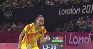Wang Yihan Wins Badminton Bronze - London 2012 Olympics