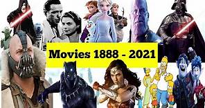 Evolution of Cinema 1888 - 2021| History of movies, Films Documentary