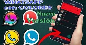 Cómo cambiar el color al icono de WhatsApp plus 📲📱