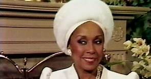 Diahann Carroll Interview [1984] First Day on Dynasty Set