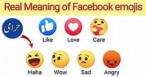 Real meaning of facebook emojis|Facebook emoji meanings