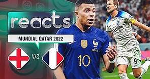 🏴󠁧󠁢󠁥󠁮󠁧󠁿 INGLATERRA vs. 🇫🇷 FRANCIA | Copa Mundial Qatar 2022 ⚽️ EN VIVO