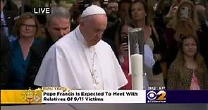 Pope Visits 9/11 Memorial