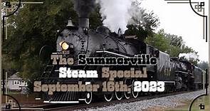 Tennessee Valley Railroad Museum, The Summerville Steam Special, September 16th, 2023