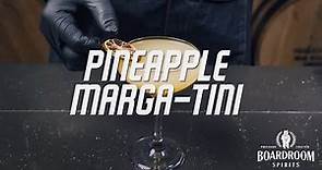 How to make a Pineapple Marga-tini | Drinking Fancy