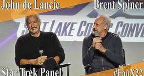 Star Trek - John de Lancie and Brent Spiner - Full Panel/Q&A - Salt Lake FanX 2022