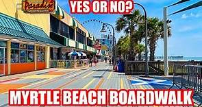Myrtle Beach Boardwalk Tour! NEW LOOK 👀 in 2022!