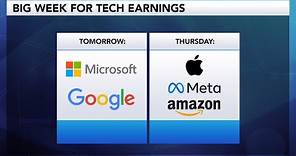What to watch for in Big Tech Earnings This Week: Apple, Amazon, Microsoft