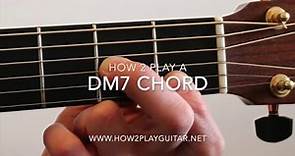 How to play a Dm7 Chord on guitar