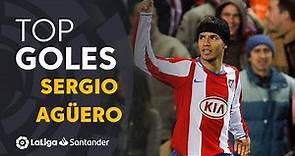 TOP 25 GOALS Sergio Agüero en LaLiga Santander