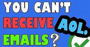 AOL Mail: You Can't Receive Emails Anymore? I 3 WAYS HOW TO FIX IT.